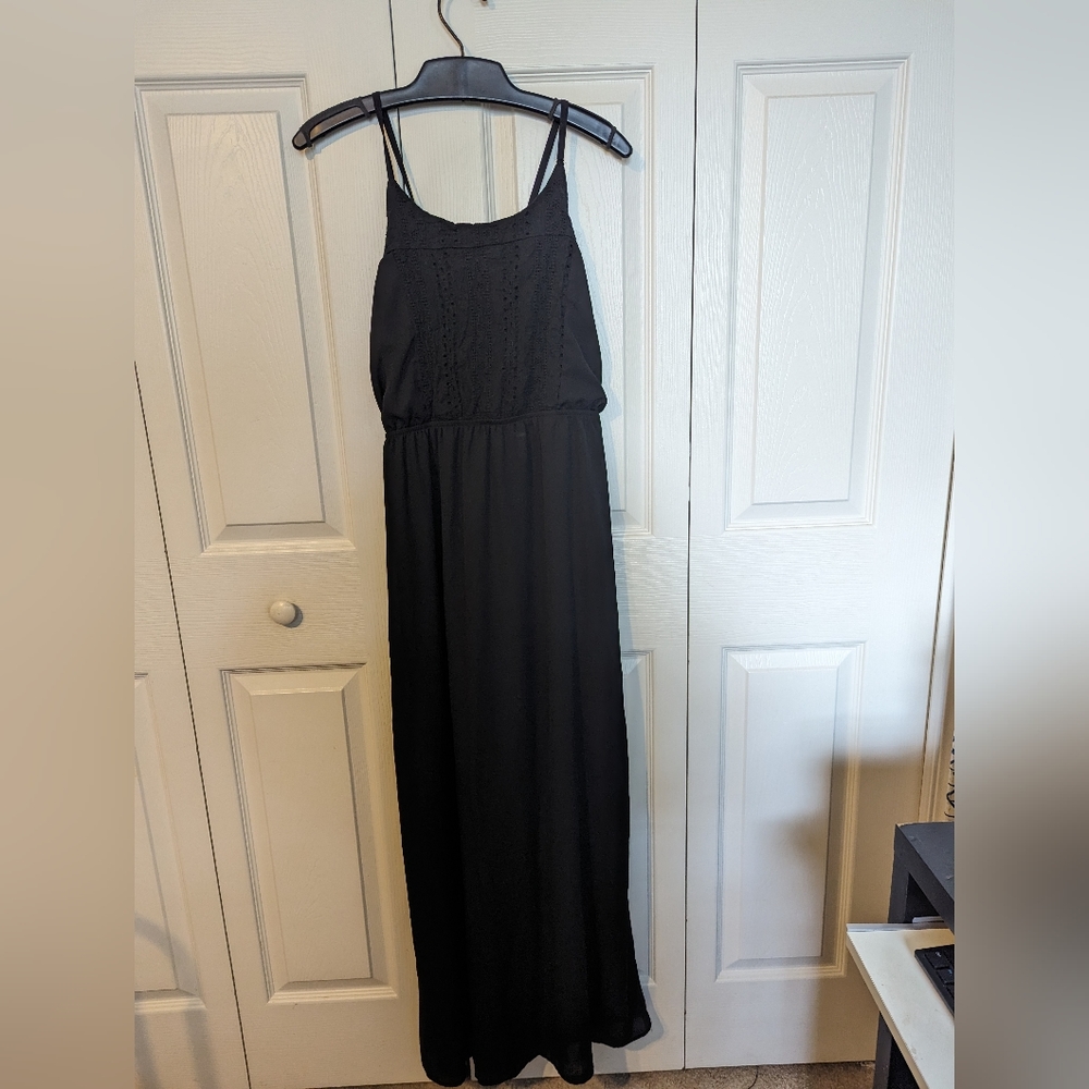 Spaghetti strap maxi dress